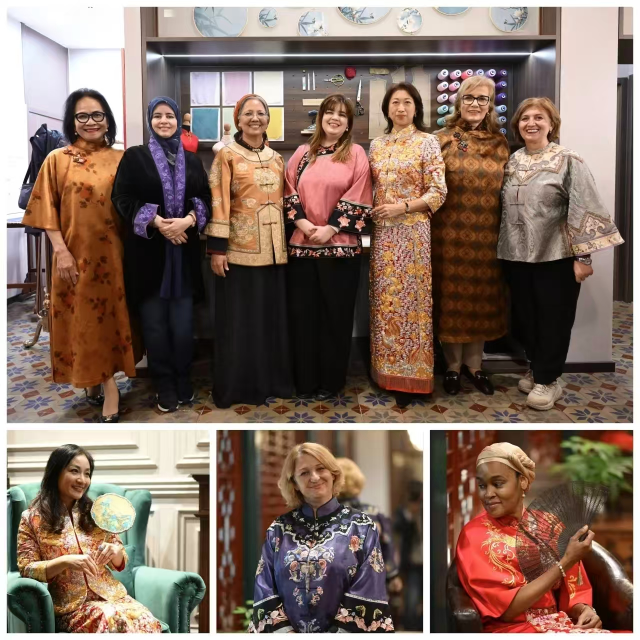 大使夫人探店北京老字号 东方美学受热捧_fororder_图片1